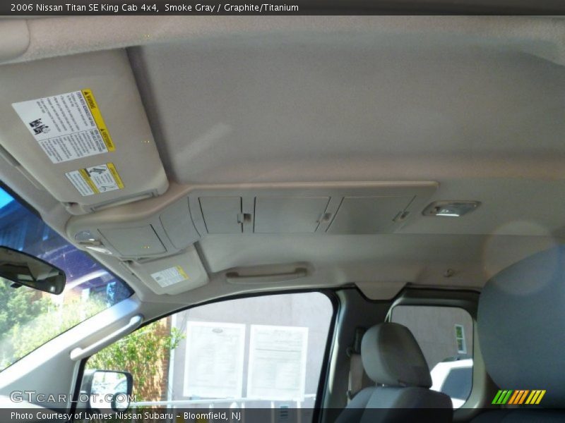 Smoke Gray / Graphite/Titanium 2006 Nissan Titan SE King Cab 4x4