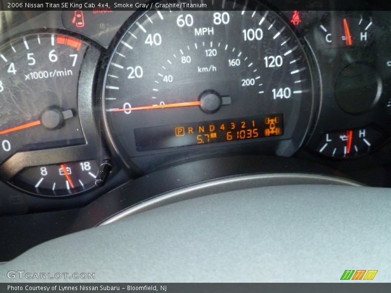 Smoke Gray / Graphite/Titanium 2006 Nissan Titan SE King Cab 4x4