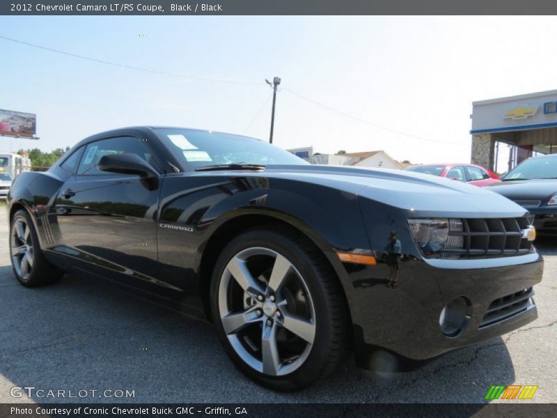 Black / Black 2012 Chevrolet Camaro LT/RS Coupe