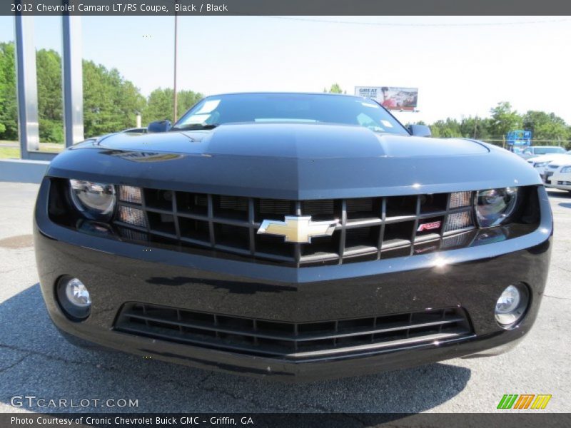 Black / Black 2012 Chevrolet Camaro LT/RS Coupe