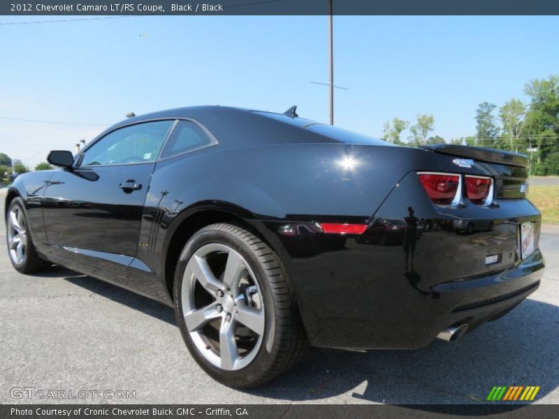 Black / Black 2012 Chevrolet Camaro LT/RS Coupe