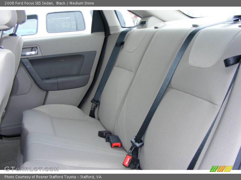 Black / Medium Stone 2008 Ford Focus SES Sedan