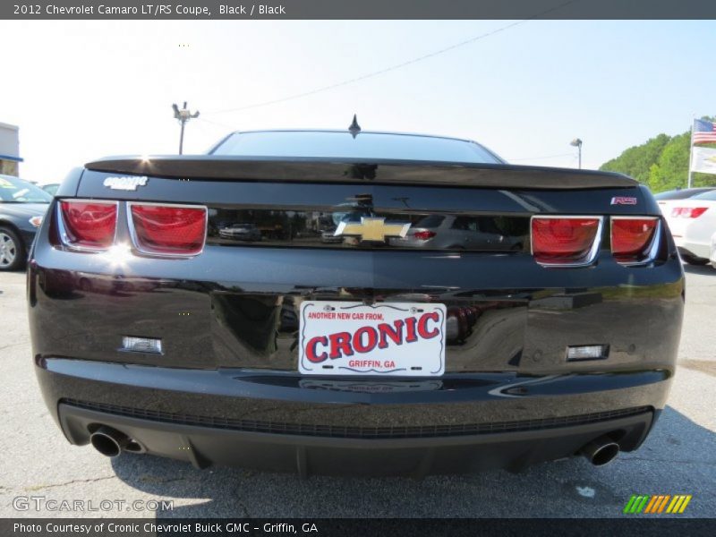 Black / Black 2012 Chevrolet Camaro LT/RS Coupe