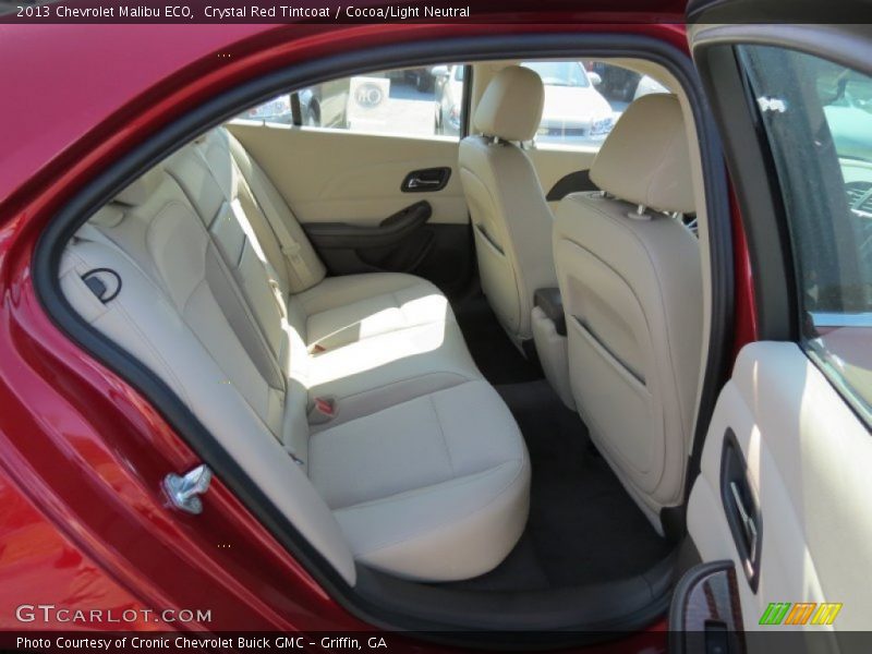 Crystal Red Tintcoat / Cocoa/Light Neutral 2013 Chevrolet Malibu ECO