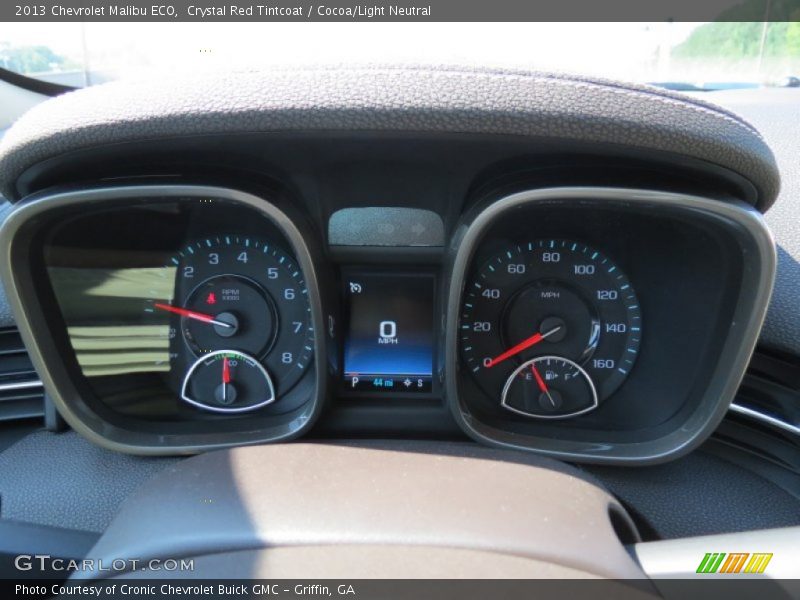 Crystal Red Tintcoat / Cocoa/Light Neutral 2013 Chevrolet Malibu ECO