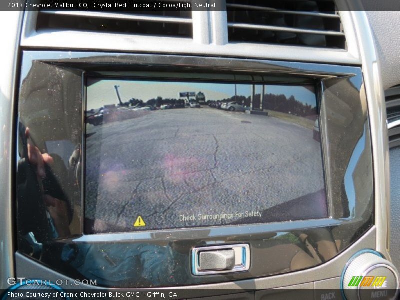 Crystal Red Tintcoat / Cocoa/Light Neutral 2013 Chevrolet Malibu ECO