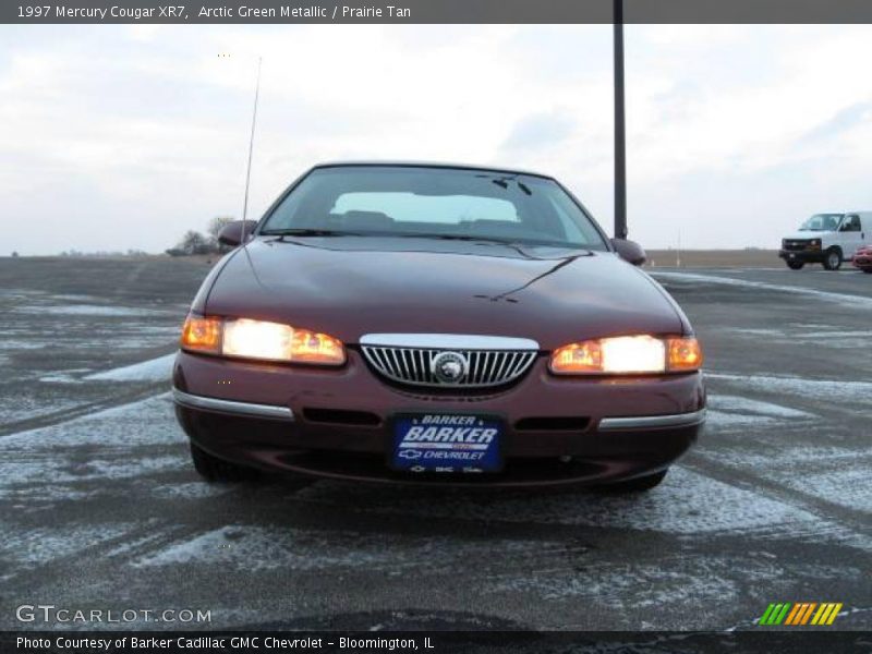 Arctic Green Metallic / Prairie Tan 1997 Mercury Cougar XR7