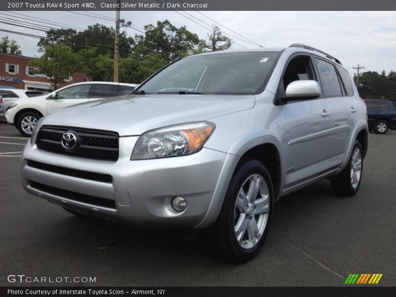 Classic Silver Metallic / Dark Charcoal 2007 Toyota RAV4 Sport 4WD