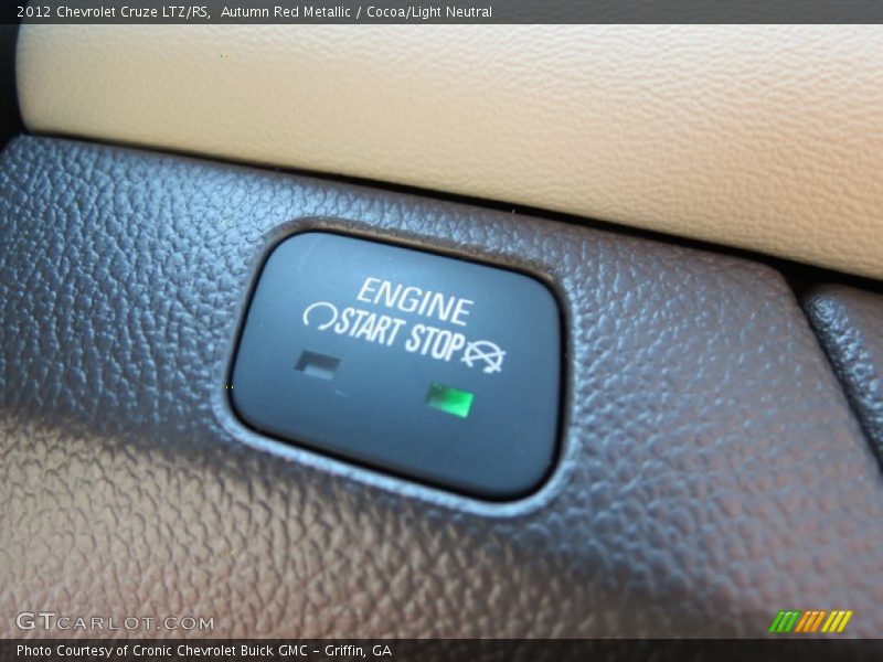 Autumn Red Metallic / Cocoa/Light Neutral 2012 Chevrolet Cruze LTZ/RS