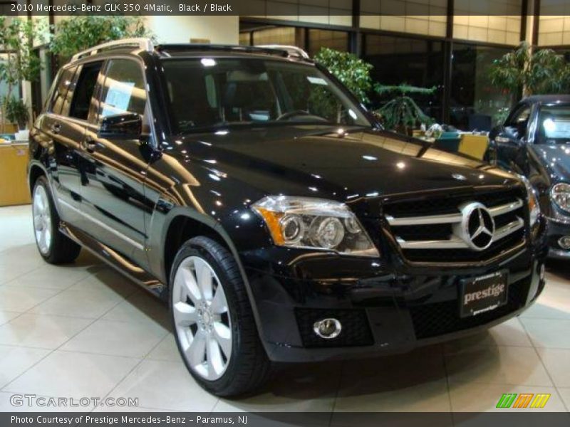 Black / Black 2010 Mercedes-Benz GLK 350 4Matic