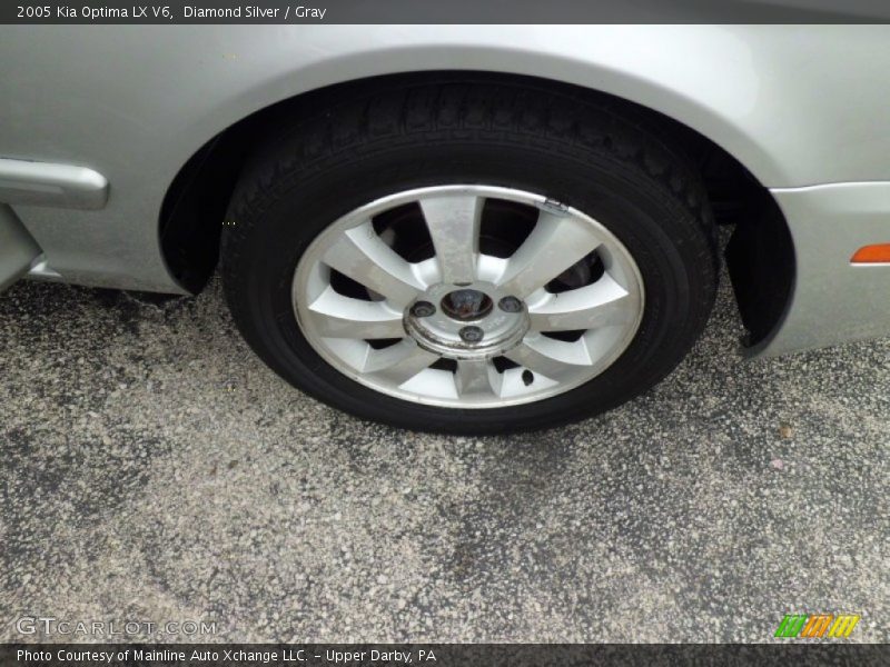 Diamond Silver / Gray 2005 Kia Optima LX V6