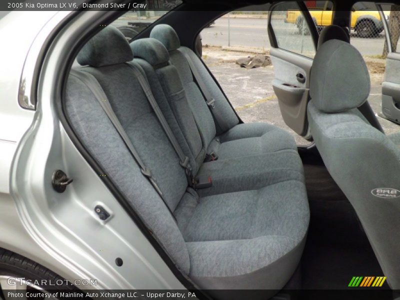 Diamond Silver / Gray 2005 Kia Optima LX V6