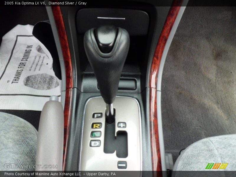 Diamond Silver / Gray 2005 Kia Optima LX V6