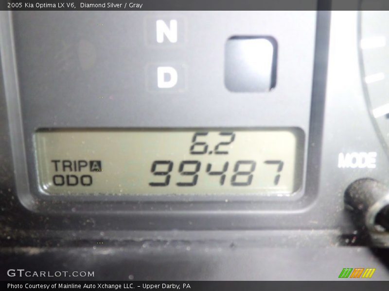 Diamond Silver / Gray 2005 Kia Optima LX V6