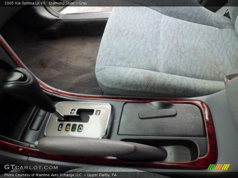 Diamond Silver / Gray 2005 Kia Optima LX V6