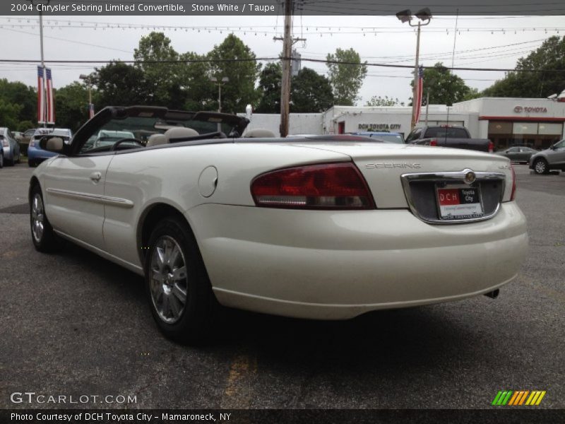 Stone White / Taupe 2004 Chrysler Sebring Limited Convertible