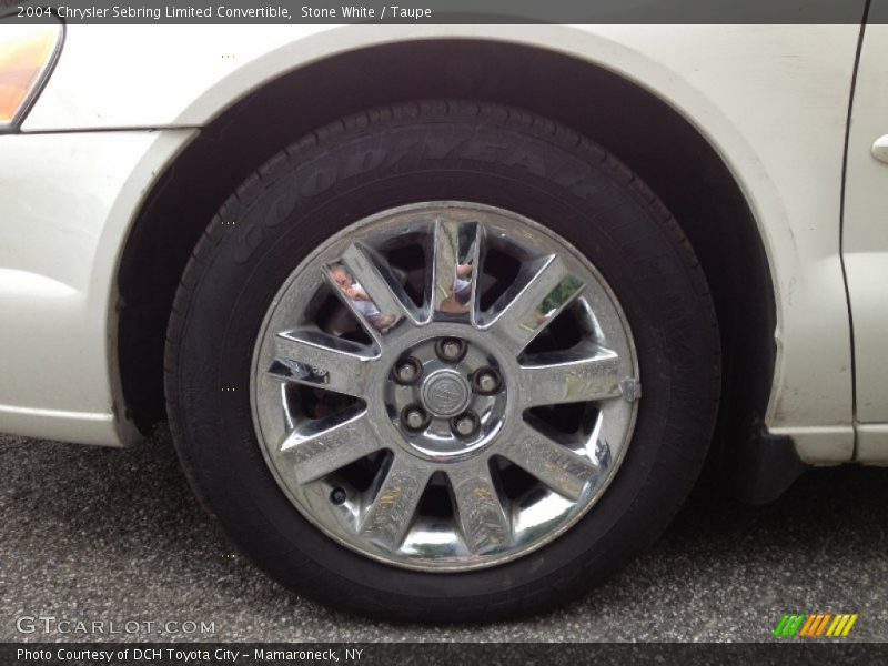 Stone White / Taupe 2004 Chrysler Sebring Limited Convertible