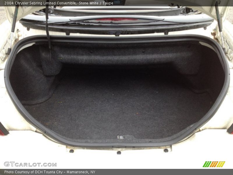  2004 Sebring Limited Convertible Trunk