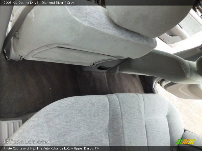 Diamond Silver / Gray 2005 Kia Optima LX V6