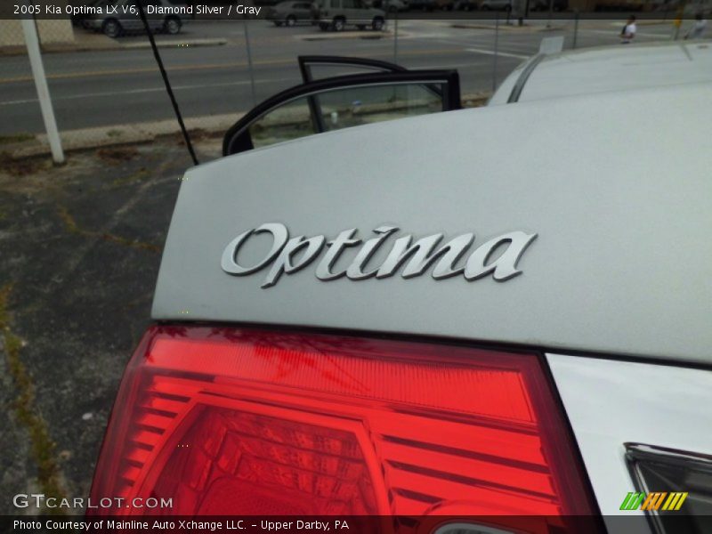Diamond Silver / Gray 2005 Kia Optima LX V6