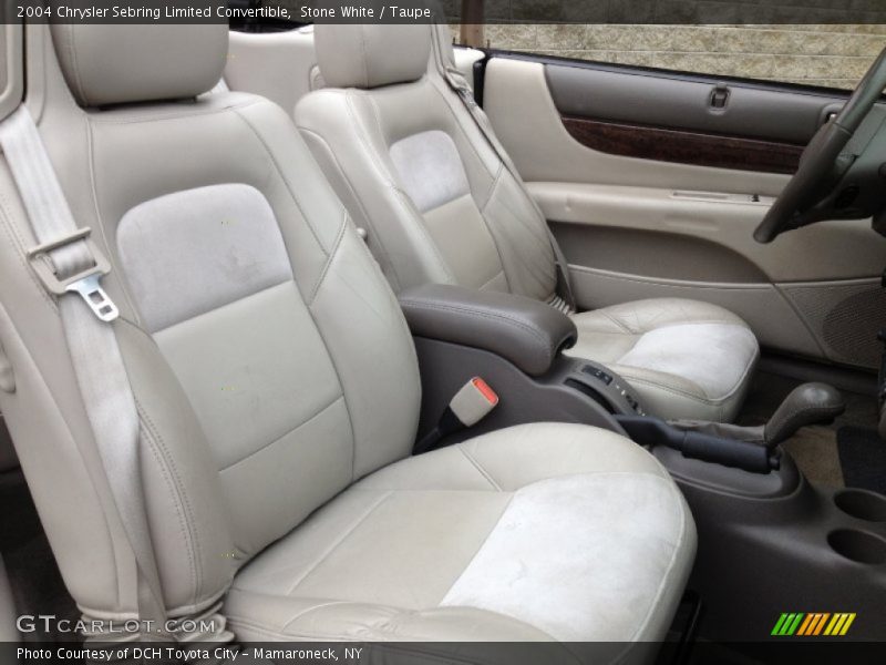 Stone White / Taupe 2004 Chrysler Sebring Limited Convertible