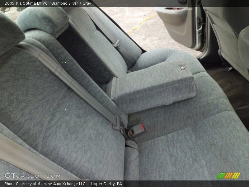 Diamond Silver / Gray 2005 Kia Optima LX V6