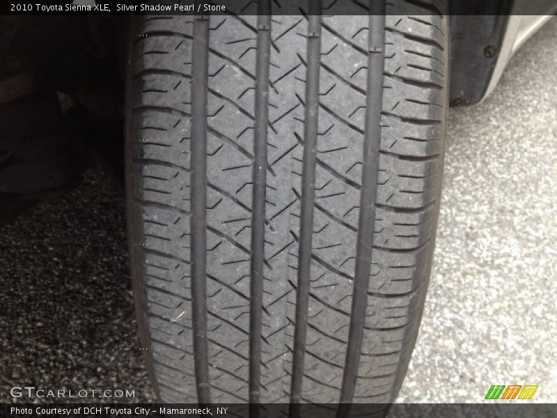 Silver Shadow Pearl / Stone 2010 Toyota Sienna XLE