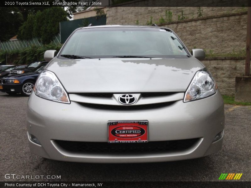 Silver Shadow Pearl / Stone 2010 Toyota Sienna XLE