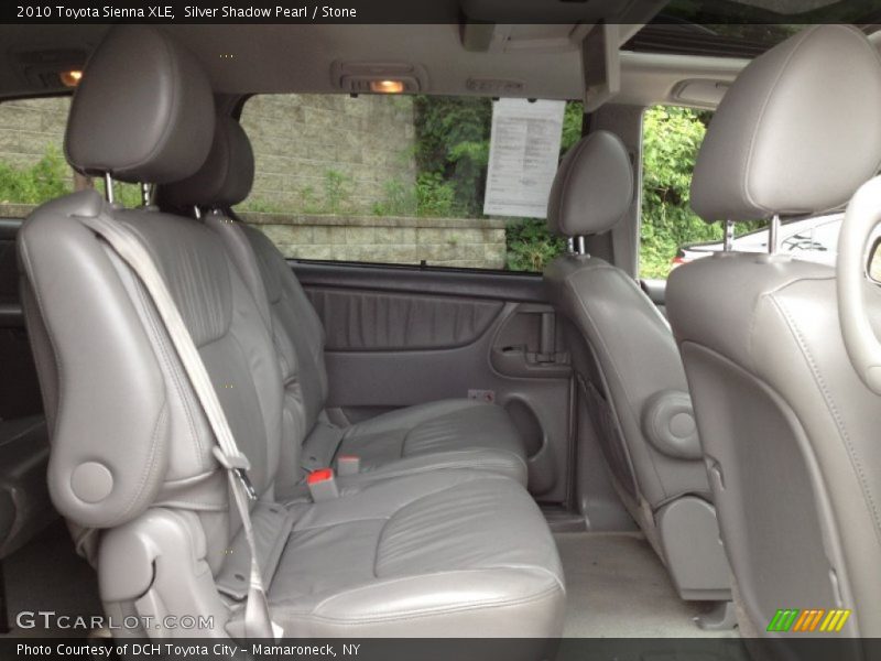 Silver Shadow Pearl / Stone 2010 Toyota Sienna XLE
