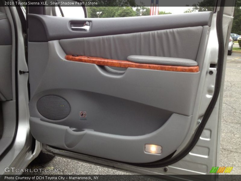 Silver Shadow Pearl / Stone 2010 Toyota Sienna XLE