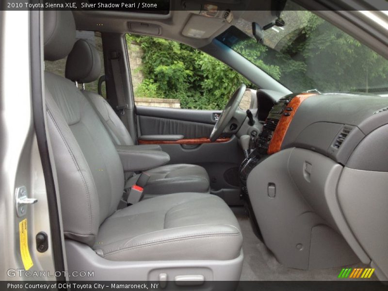 Silver Shadow Pearl / Stone 2010 Toyota Sienna XLE