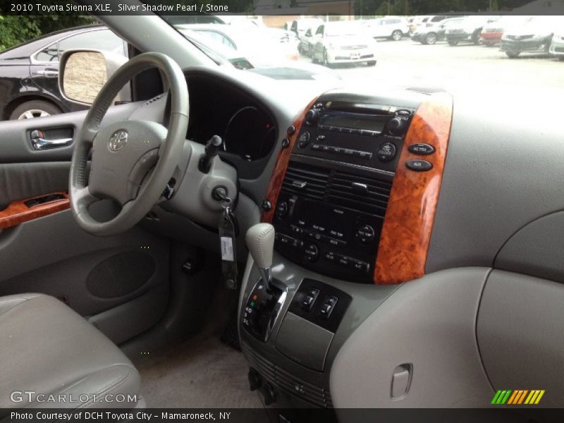 Silver Shadow Pearl / Stone 2010 Toyota Sienna XLE