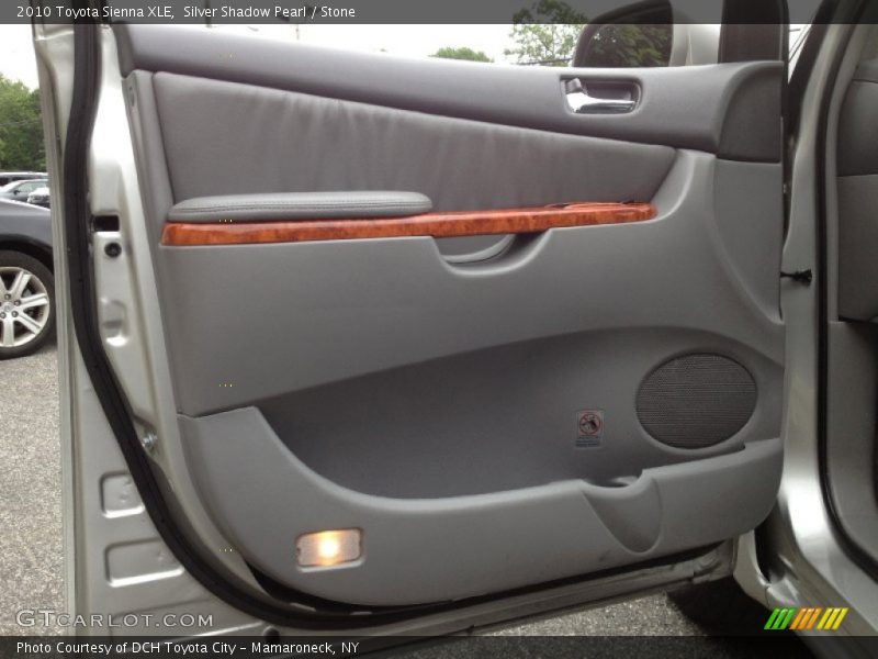 Silver Shadow Pearl / Stone 2010 Toyota Sienna XLE