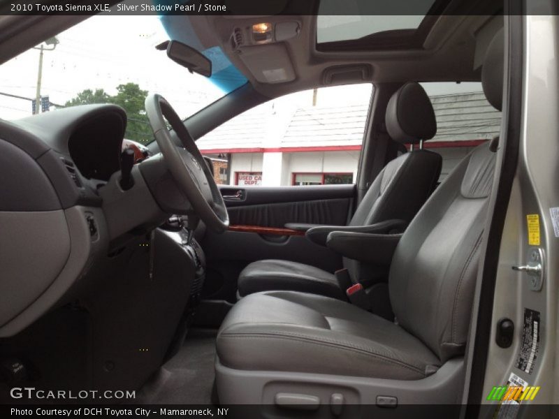 Silver Shadow Pearl / Stone 2010 Toyota Sienna XLE