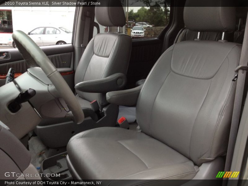 Silver Shadow Pearl / Stone 2010 Toyota Sienna XLE