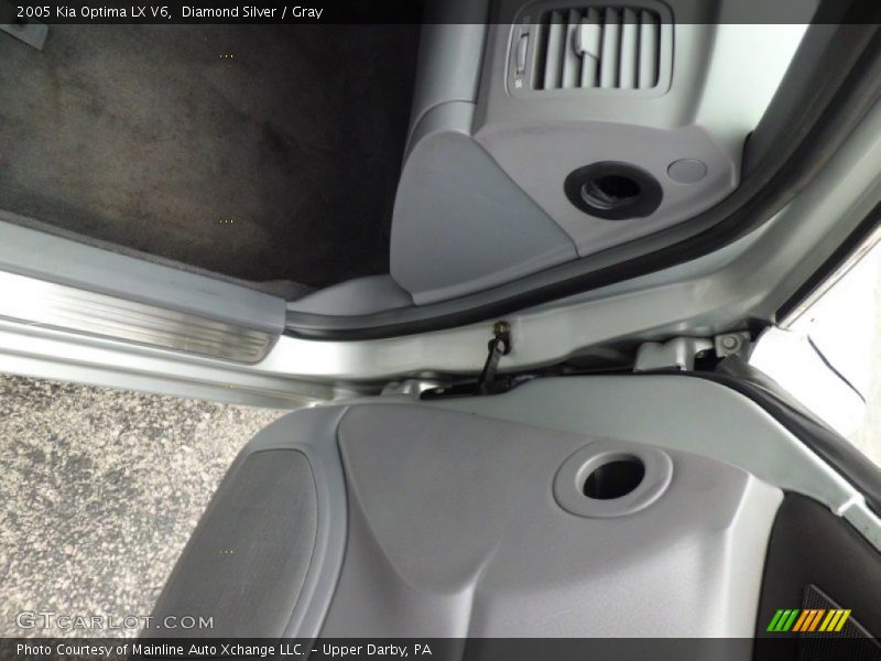 Diamond Silver / Gray 2005 Kia Optima LX V6
