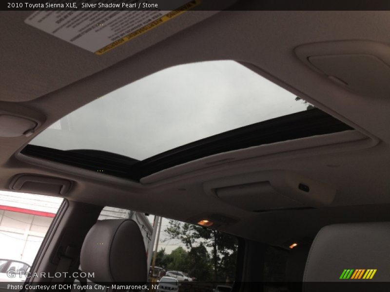 Silver Shadow Pearl / Stone 2010 Toyota Sienna XLE