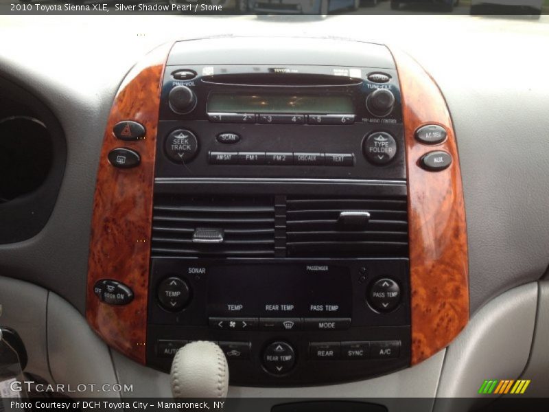 Silver Shadow Pearl / Stone 2010 Toyota Sienna XLE