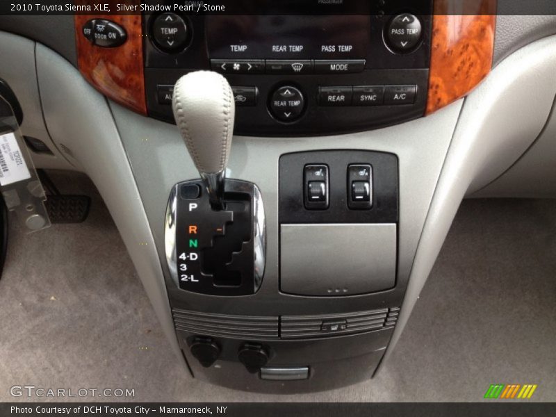 Silver Shadow Pearl / Stone 2010 Toyota Sienna XLE