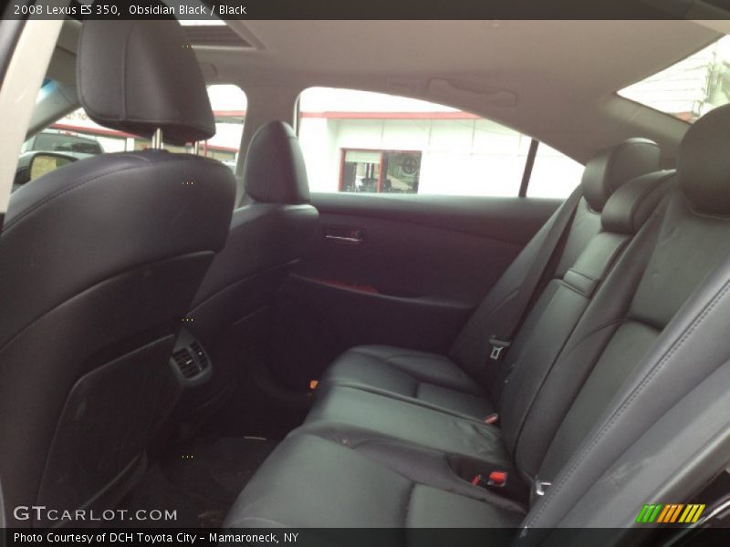 Obsidian Black / Black 2008 Lexus ES 350