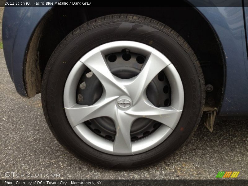 Pacific Blue Metallic / Dark Gray 2012 Scion iQ