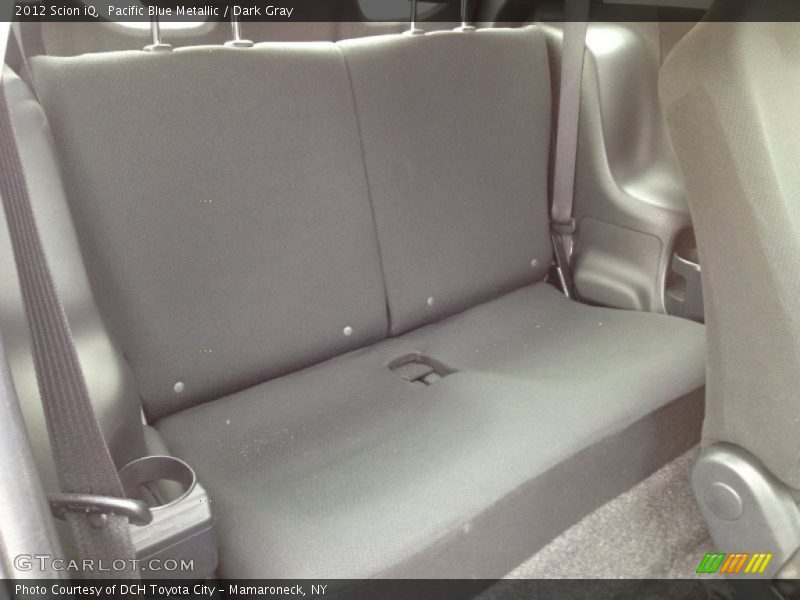 Pacific Blue Metallic / Dark Gray 2012 Scion iQ