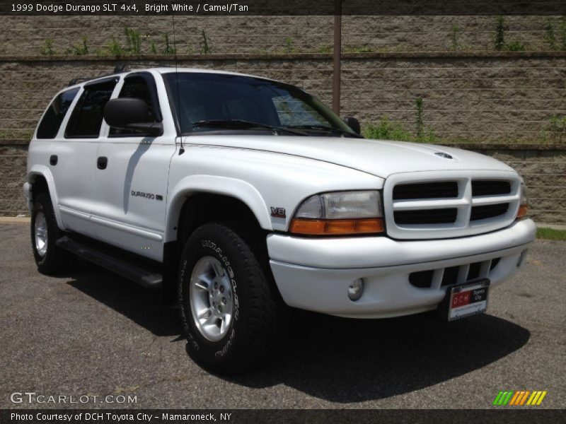 Bright White / Camel/Tan 1999 Dodge Durango SLT 4x4