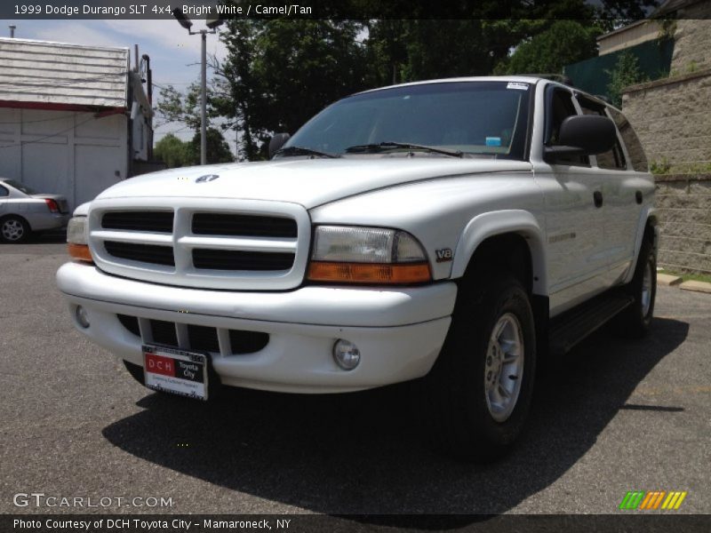 Bright White / Camel/Tan 1999 Dodge Durango SLT 4x4