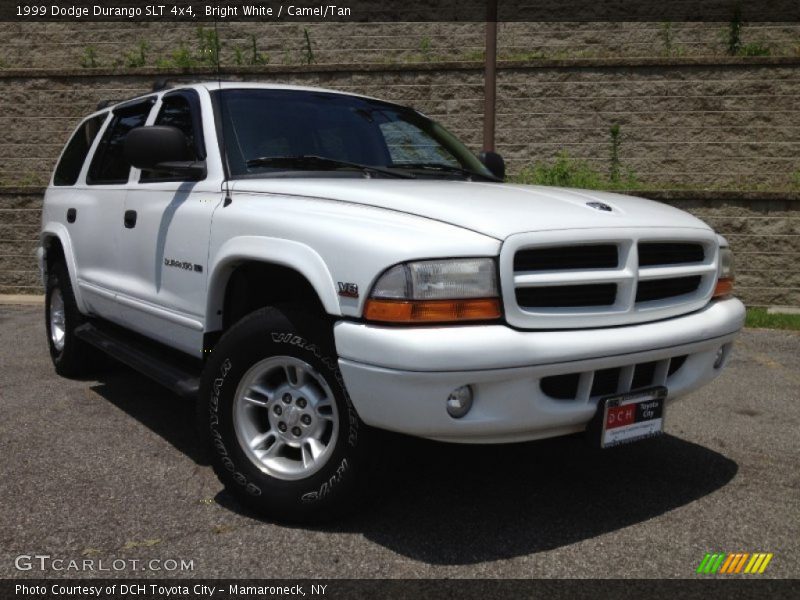 Bright White / Camel/Tan 1999 Dodge Durango SLT 4x4