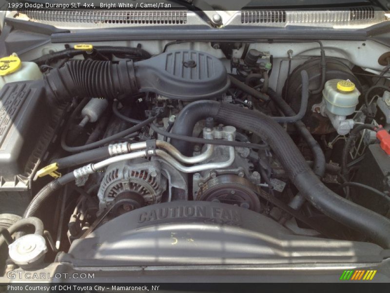 Bright White / Camel/Tan 1999 Dodge Durango SLT 4x4