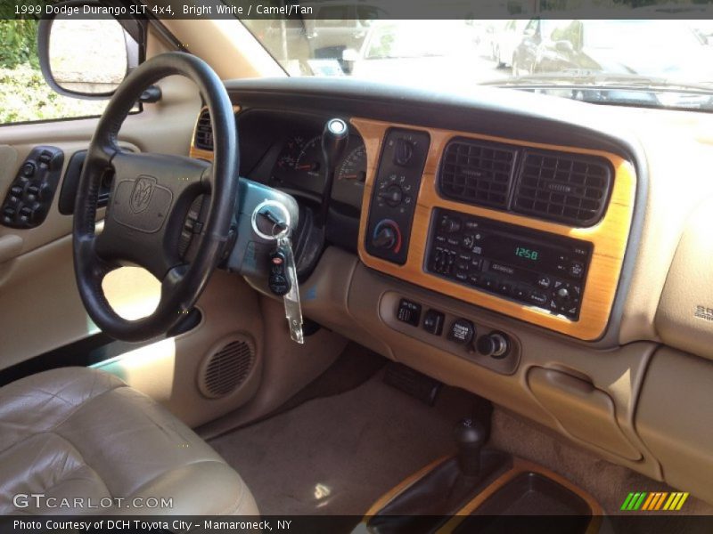 Bright White / Camel/Tan 1999 Dodge Durango SLT 4x4