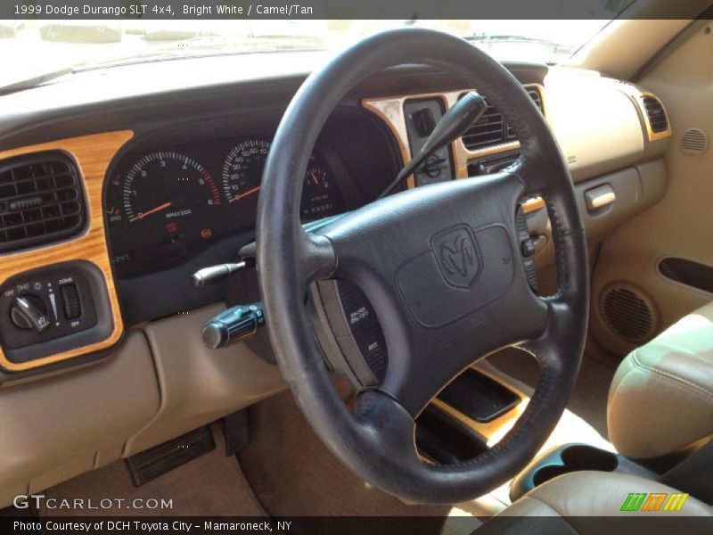 Bright White / Camel/Tan 1999 Dodge Durango SLT 4x4