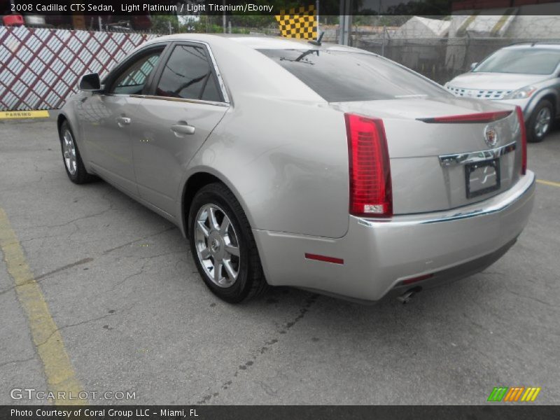 Light Platinum / Light Titanium/Ebony 2008 Cadillac CTS Sedan