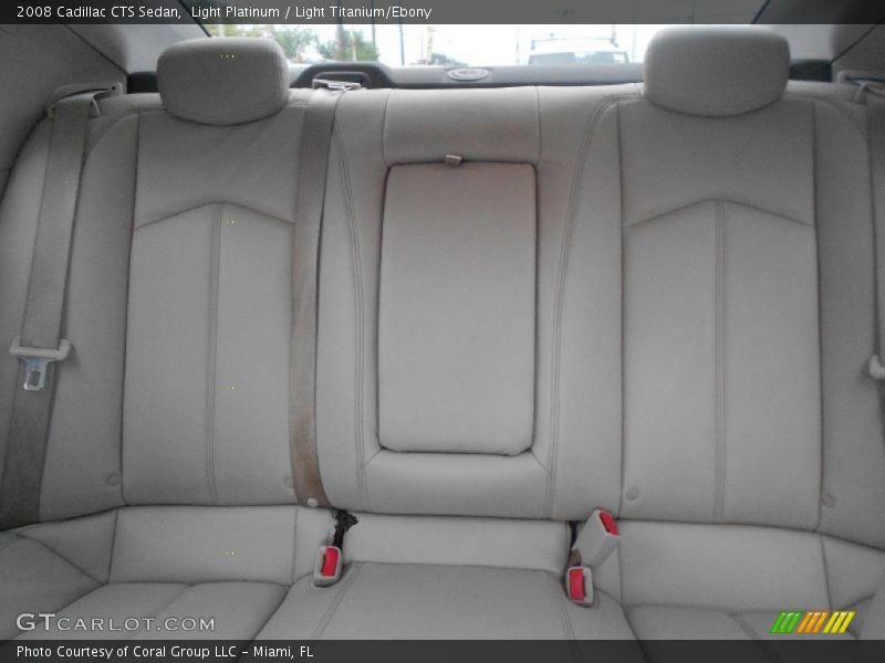 Light Platinum / Light Titanium/Ebony 2008 Cadillac CTS Sedan